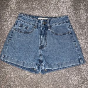 pacsun high waisted mom shorts